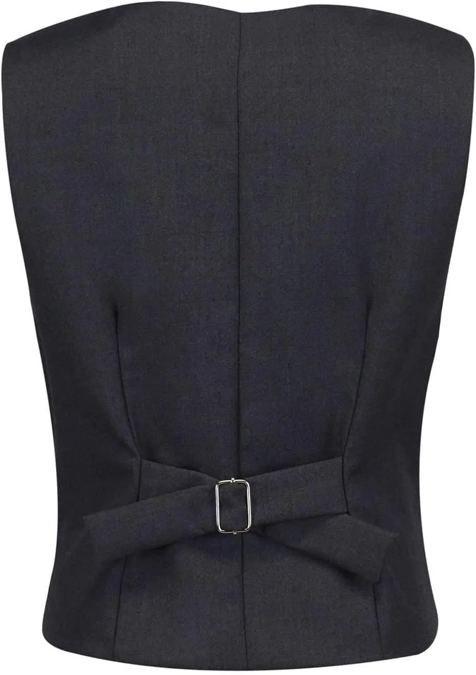 Boys Suit Set Formal Dress Shirt with Bowtie Vest Pants Toddler Boy Tuxedo Suits