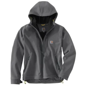 Carhartt Men's Charcoal Crowley Hooded Jacket