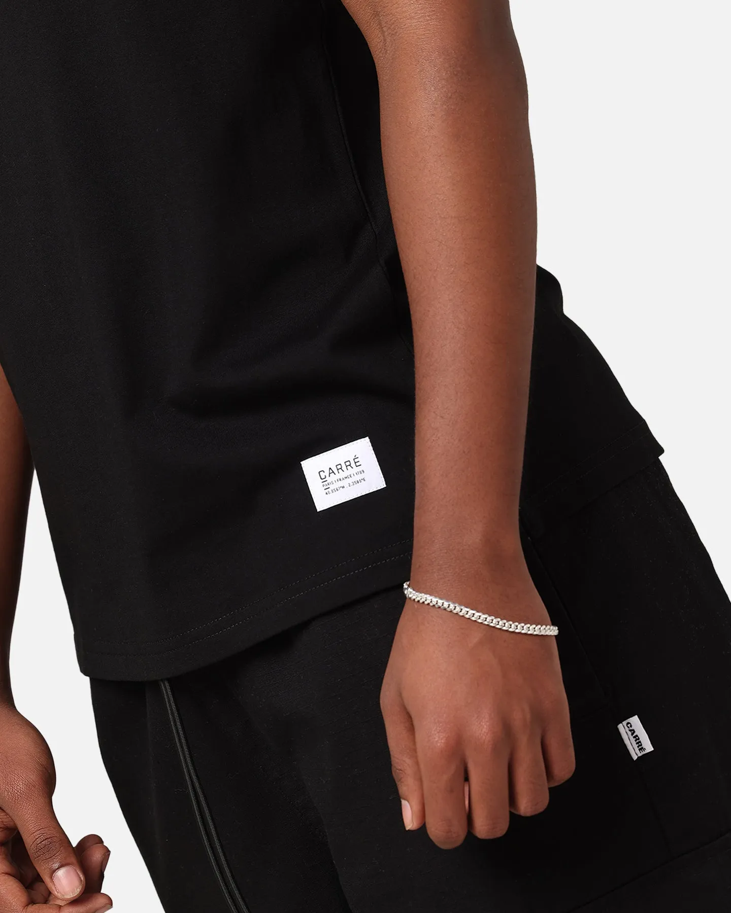 Carré Simplicité Classic Short Sleeve T-Shirt Black