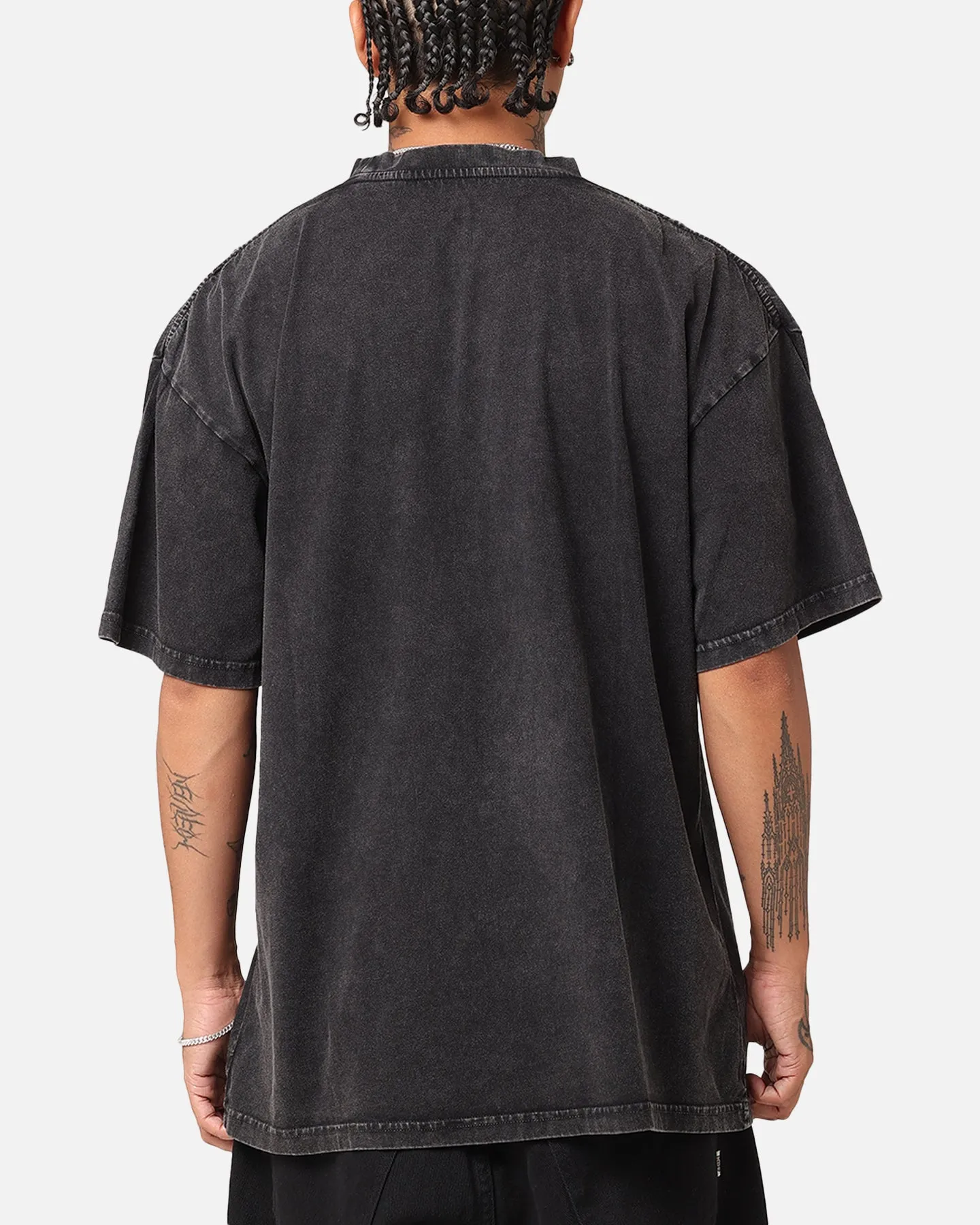 Carre Classic Champs T-Shirt Black Acidwash