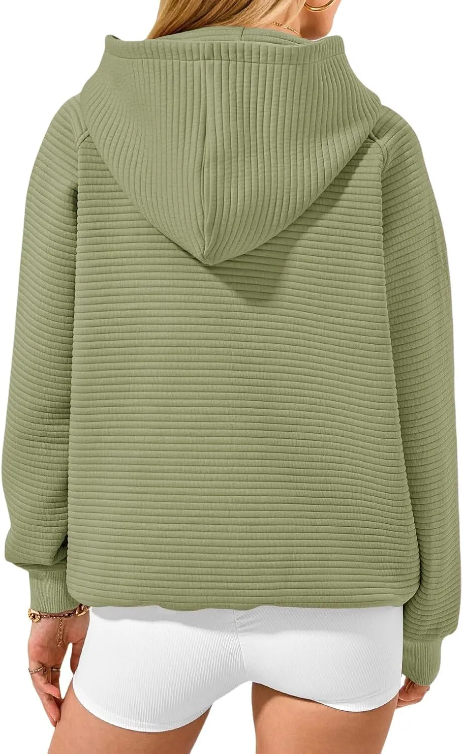Casual Hoodies for Women Trendy Long Sleeve Sweatshirts Soild Color Oversized Hoodie Fall Pullover