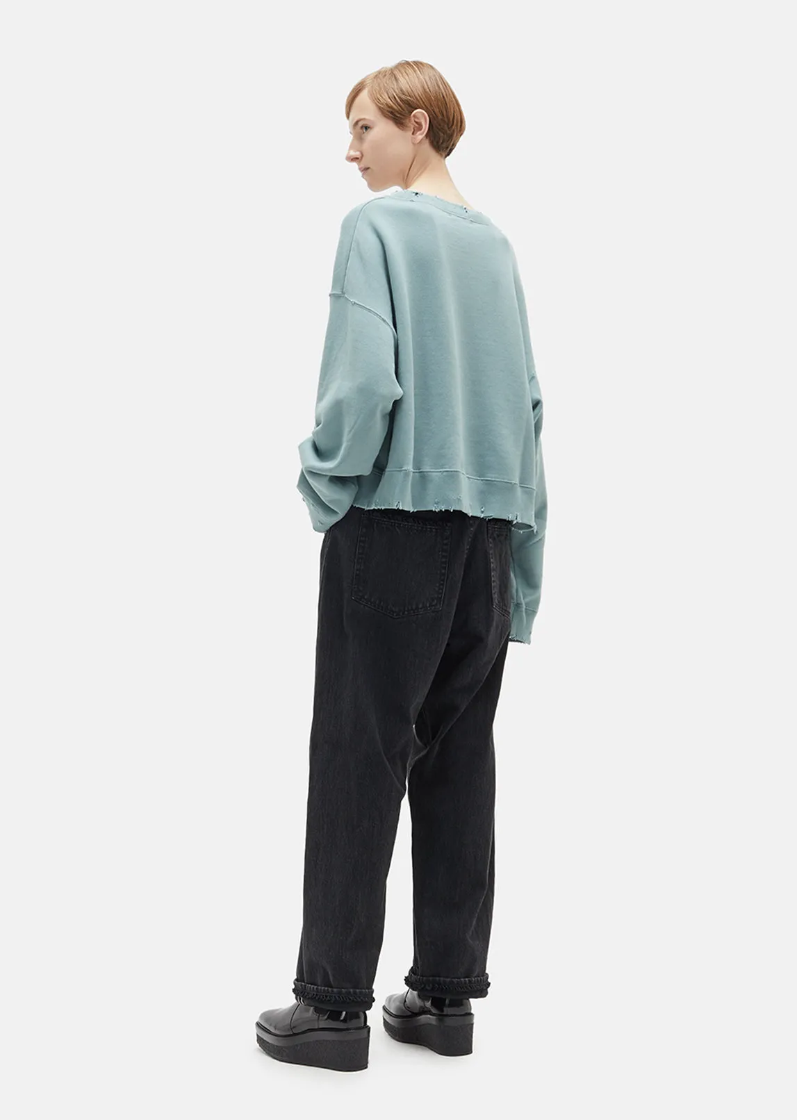 Cotton Fleece Graphic Sweatshirt