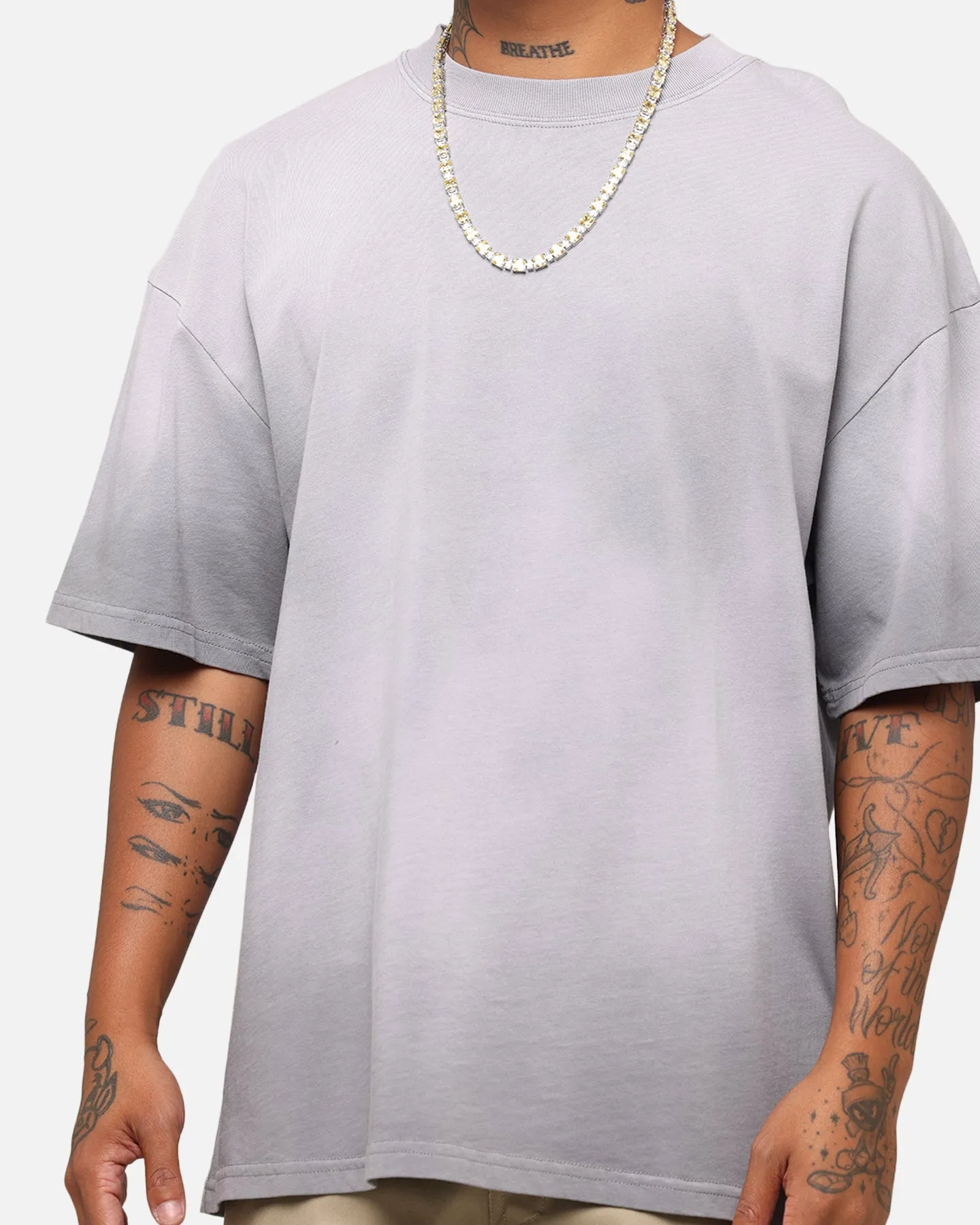 Culture Kings Sunfade T-Shirt Grey