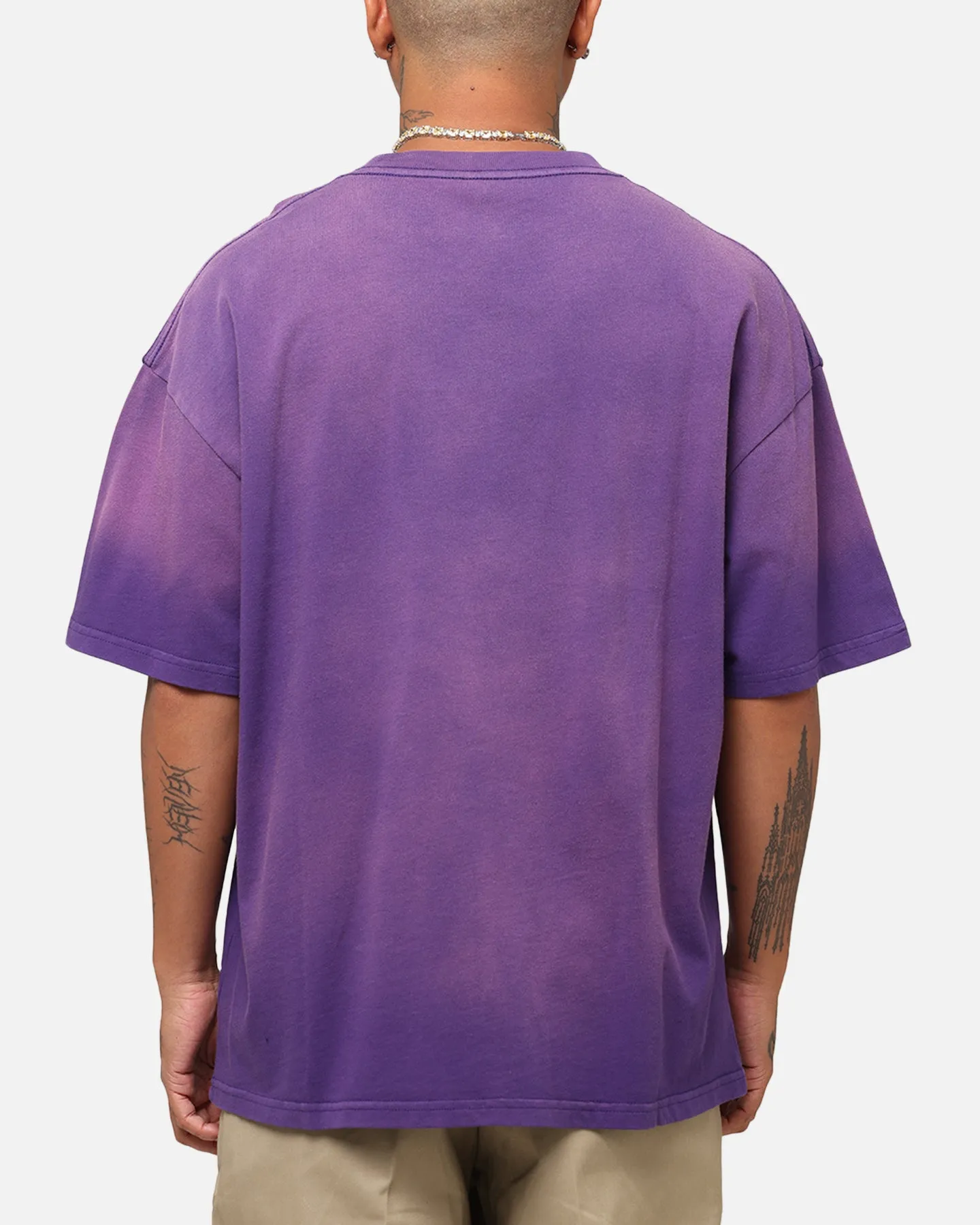 Culture Kings Sunfade T-Shirt Purple