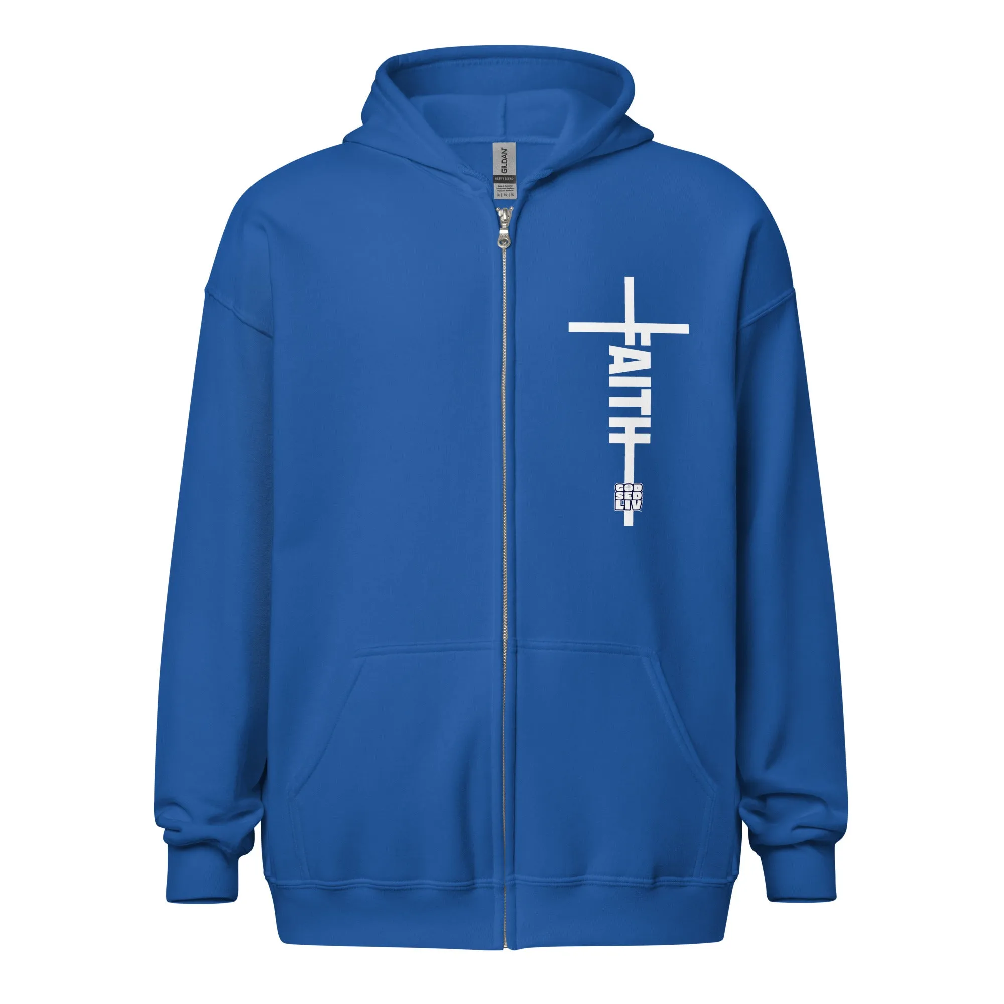Faith Unisex Full-Zip Hoodie