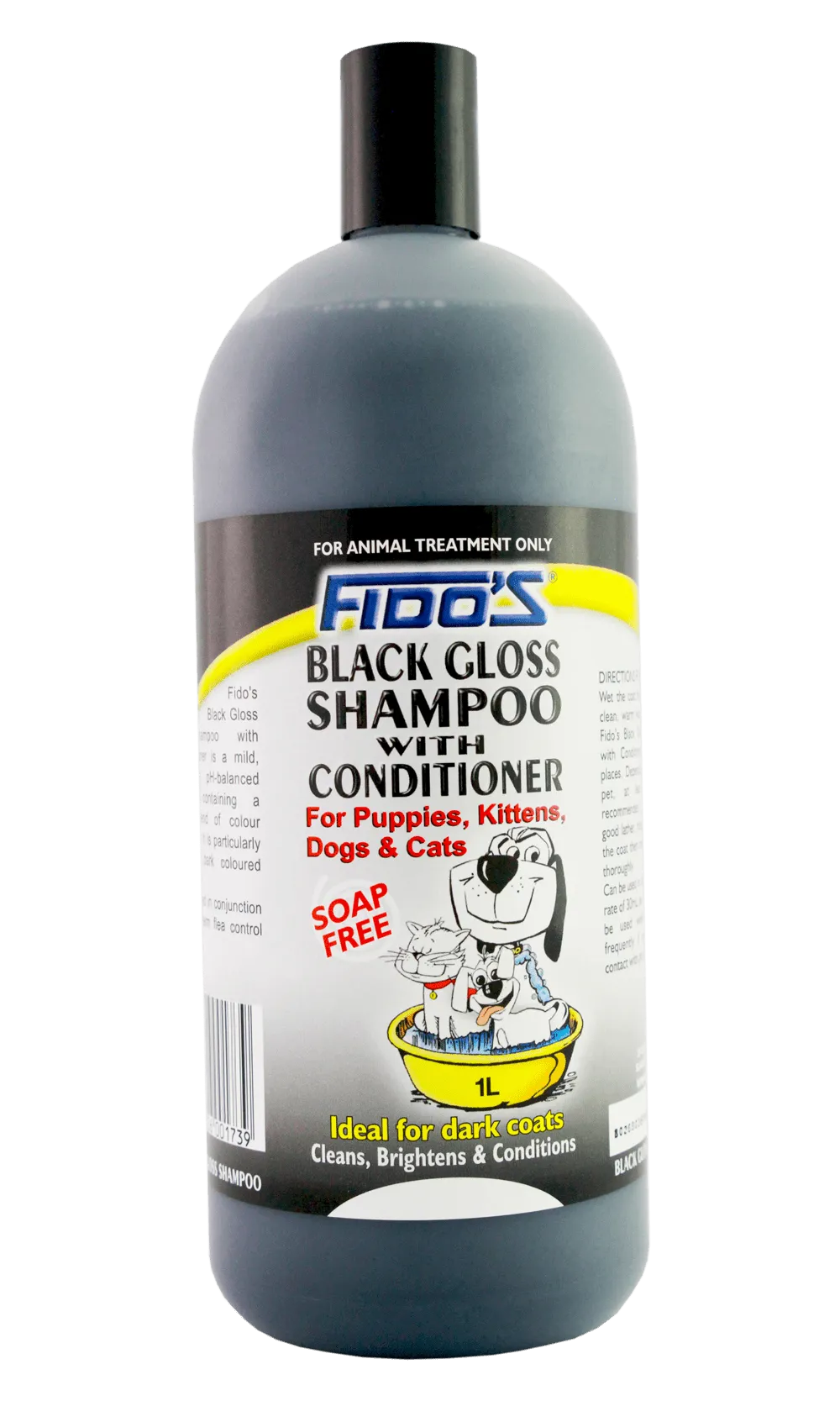 FIDOS BLACK GLOSS SHAMPOO 250ML