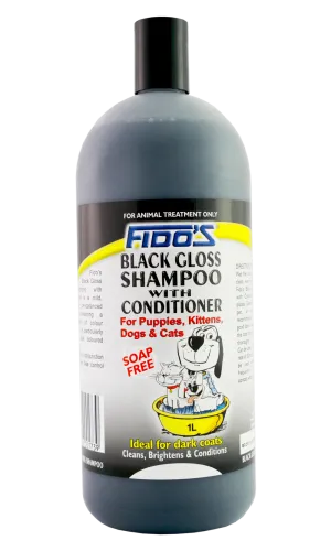 FIDOS BLACK GLOSS SHAMPOO 250ML