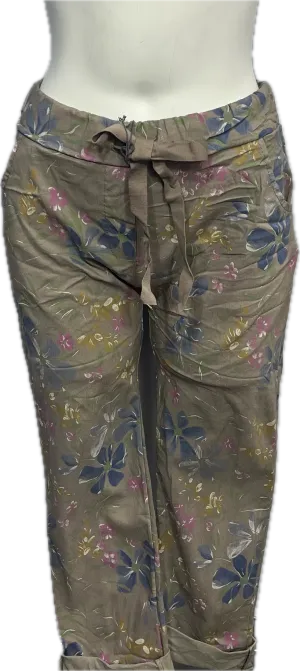 Floral Print Pants