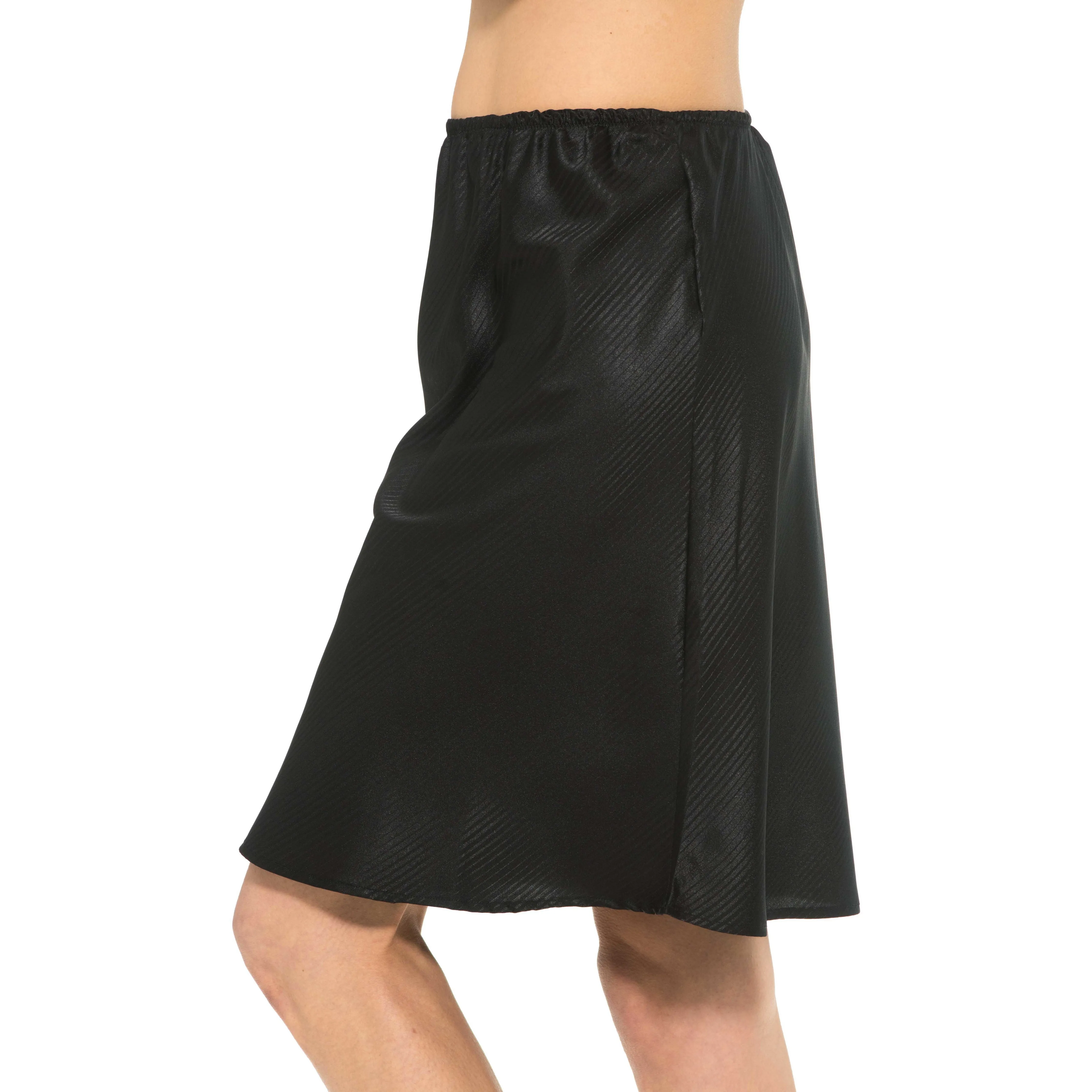 Gemsli Elegant Satin Stripe Half Slip HW324