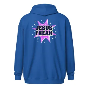 God Sed Liv/Jesus Freak Unisex Full-Zip Hoodie