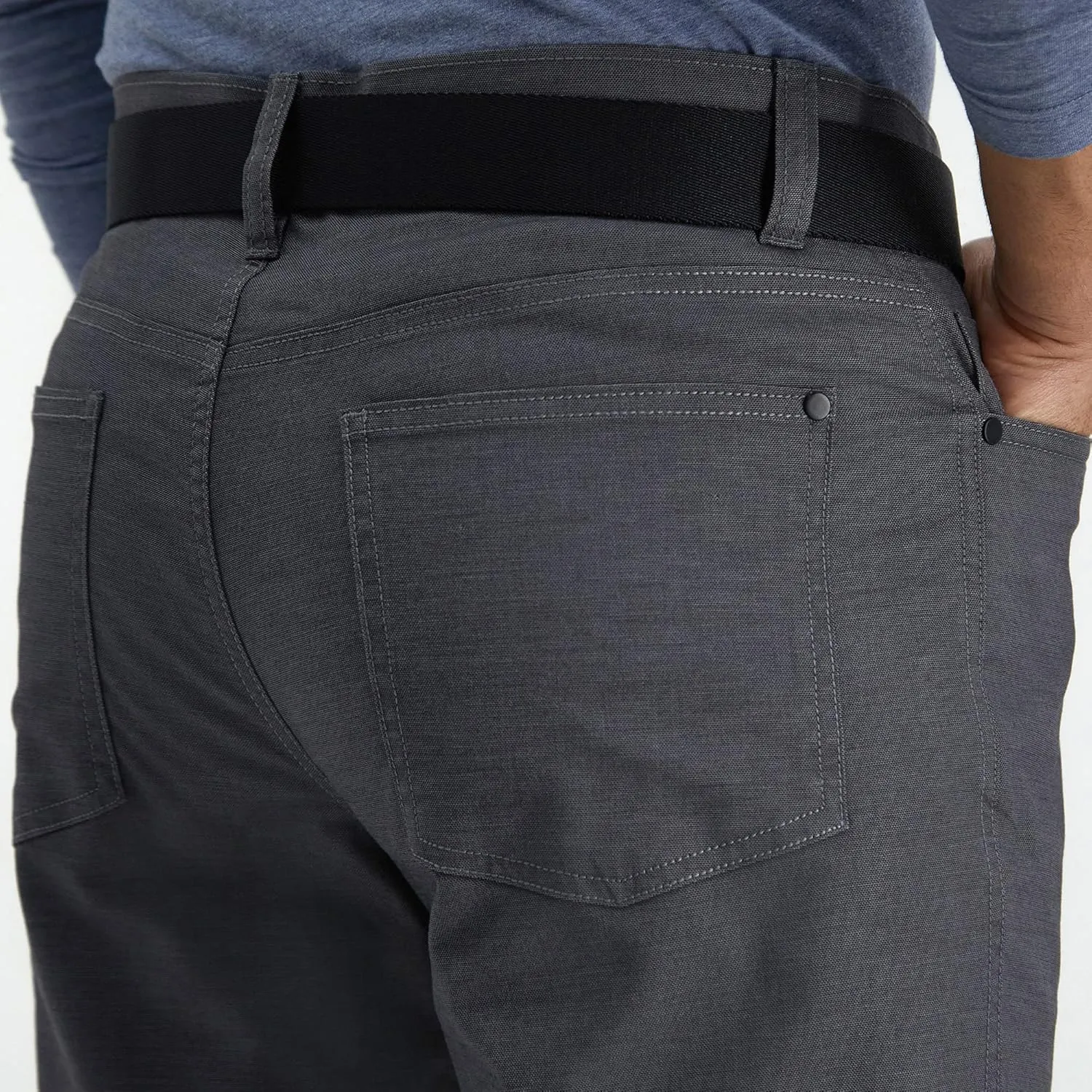 Haggar Men's The Active Series Big and Tall Straight Fit Stretch Pants