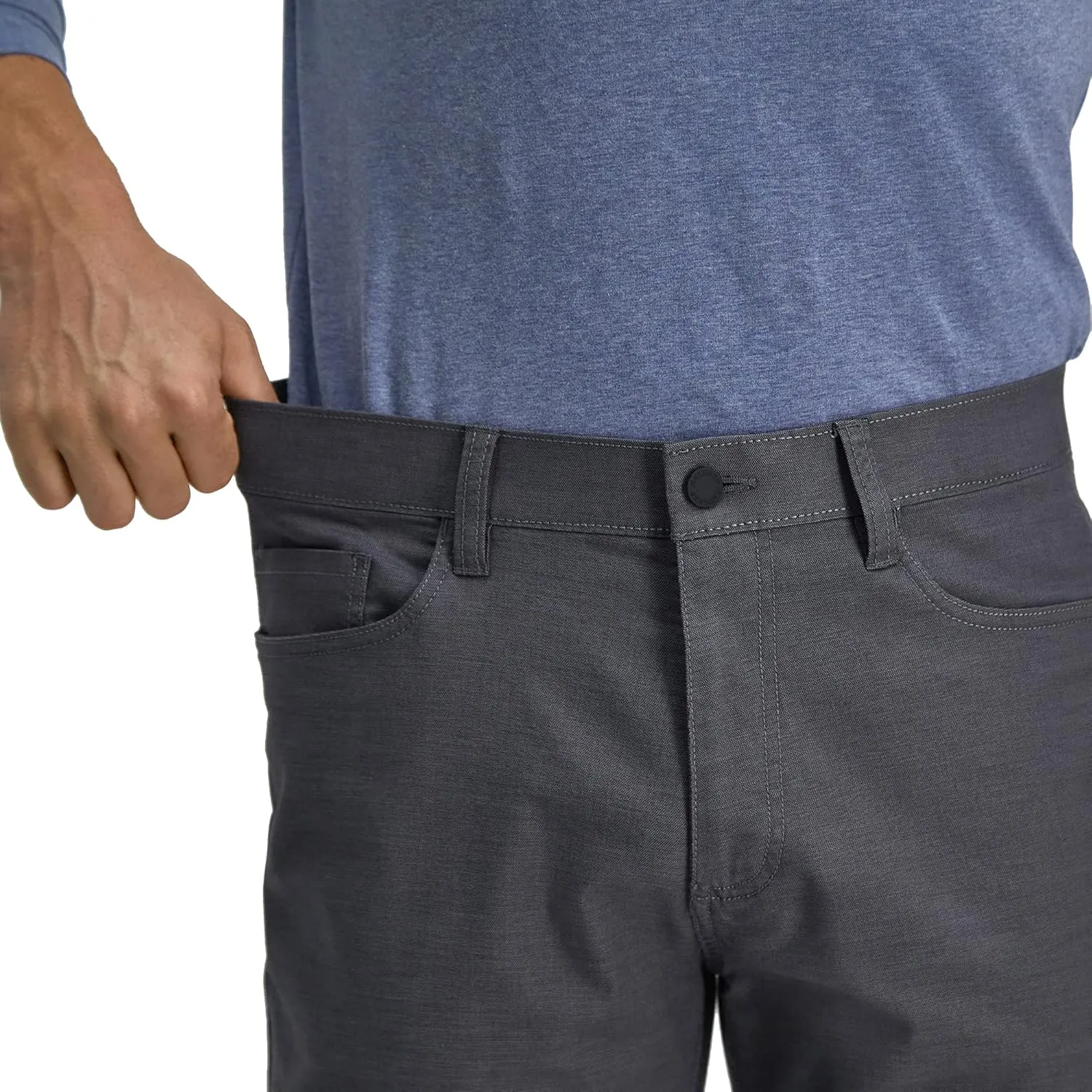 Haggar Men's The Active Series Big and Tall Straight Fit Stretch Pants