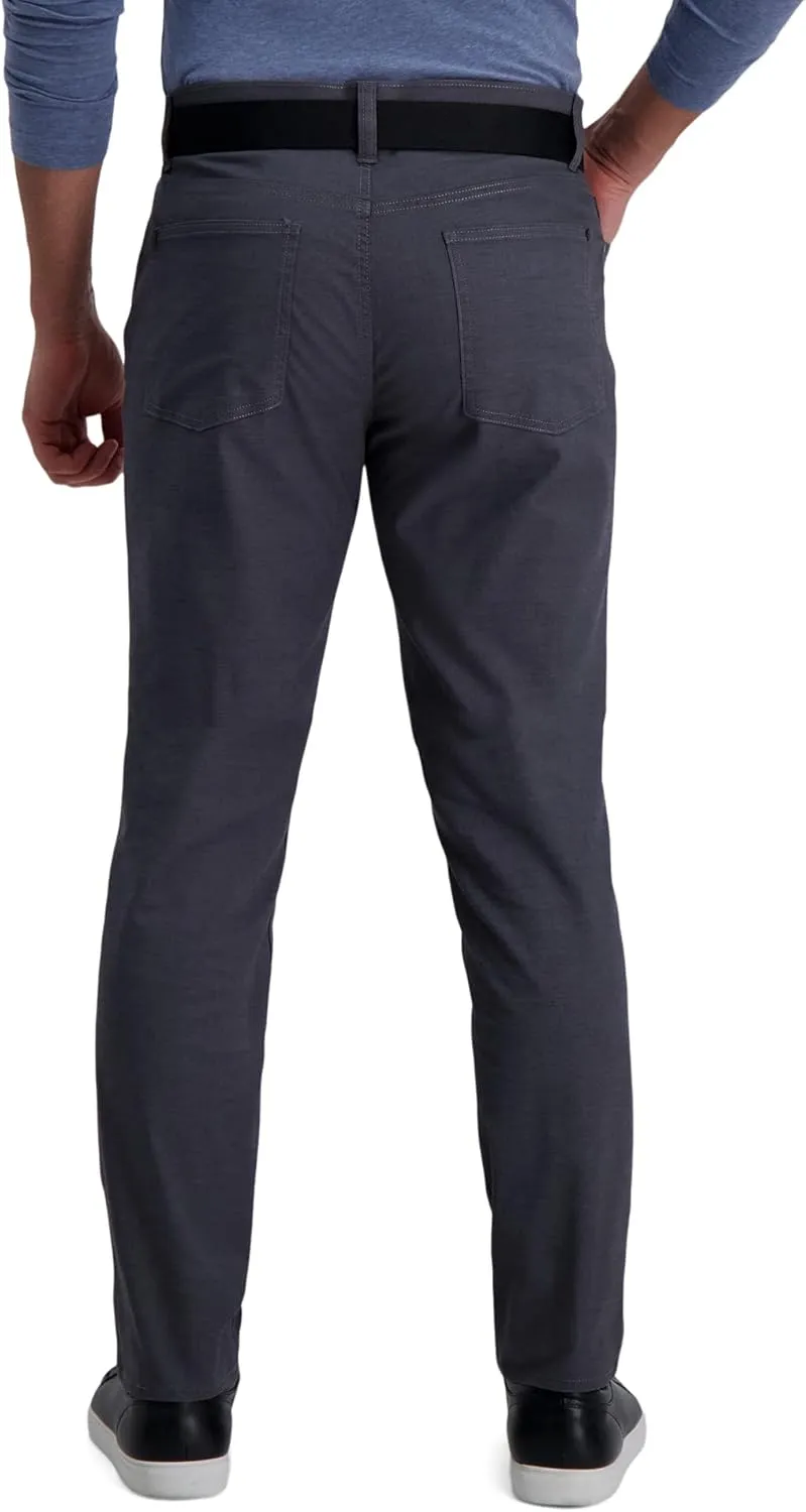 Haggar Men's The Active Series Big and Tall Straight Fit Stretch Pants