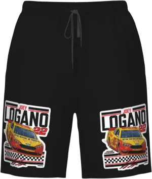 Joey-Logano-Car-22 Men's Swim Trunks Board Shorts Outdoor Beach Surfing