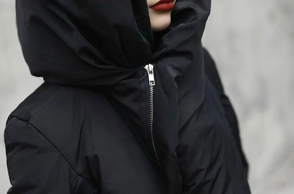 MARIGOLDSHADOWS - Original Faber Crop Puffer Coat