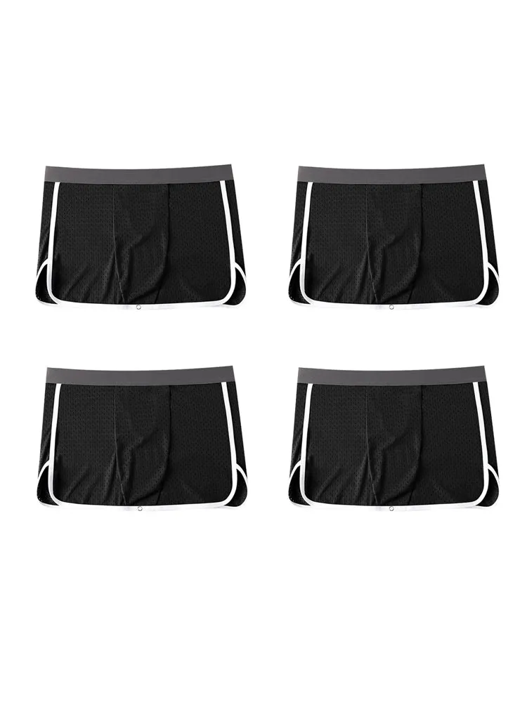 Men's  Button Casual U-Shaped Roman Skirt Dual-Purpose Arrow Pants Underwear