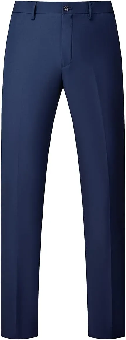 Mens Suits 2 Piece Slim Fit Tuxedo Suit for Men One Button Single Breasted Wedding Casual Business Blazer Jacket Pants Suit