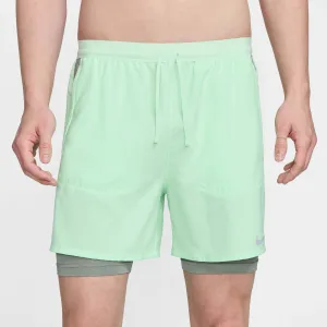 Nike | Men's Stride Dri-FIT 5" Hybrid Running Shorts - Vapor Green