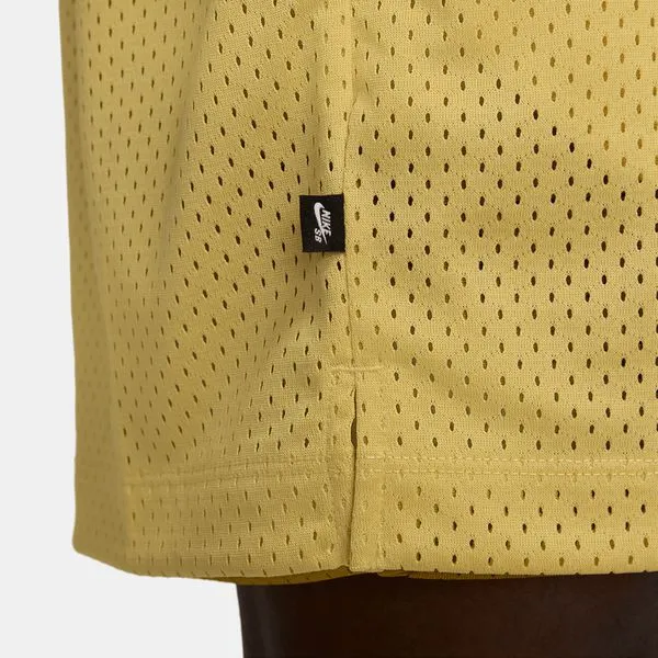 Nike SB Reversible Basketball Skate Shorts Saturn Gold - Bronzine