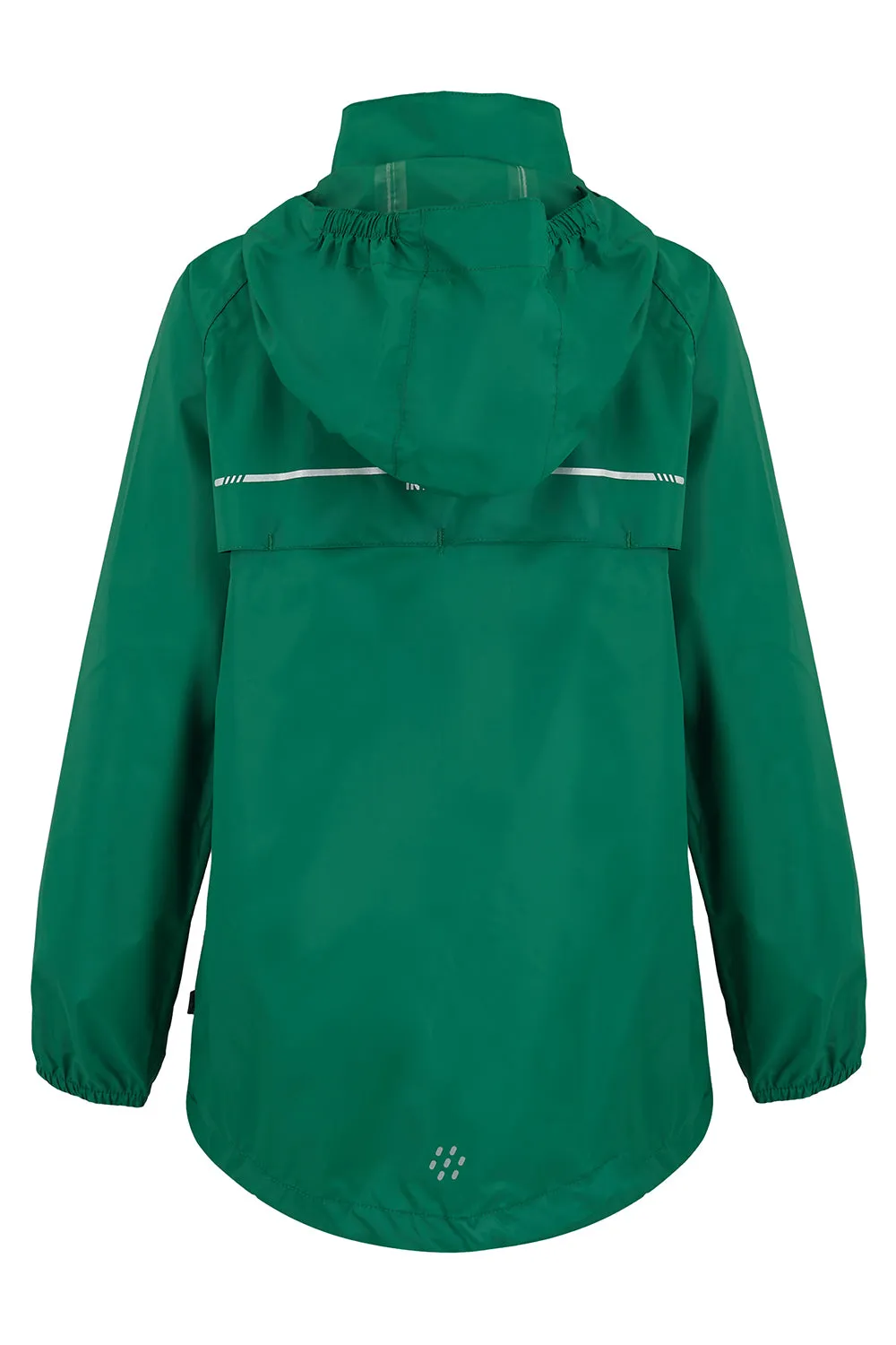 Origin Mini Packable Waterproof Kids Jacket - Bottle Green