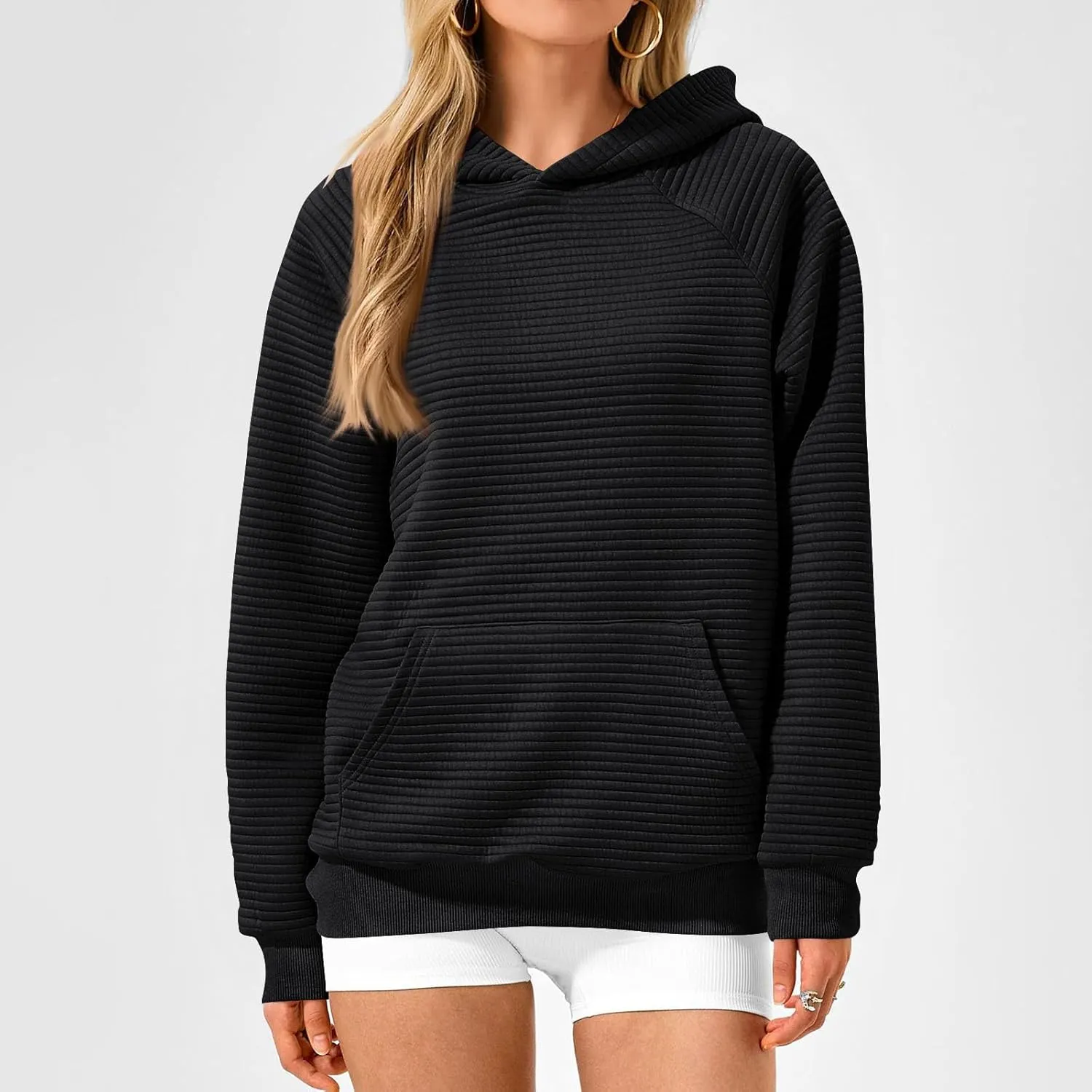 Oversized Hoodies for Women Loose Comfy Long Sleeve Hooded Sweatshirts Casual Trendy Fall Clothes with Pockets