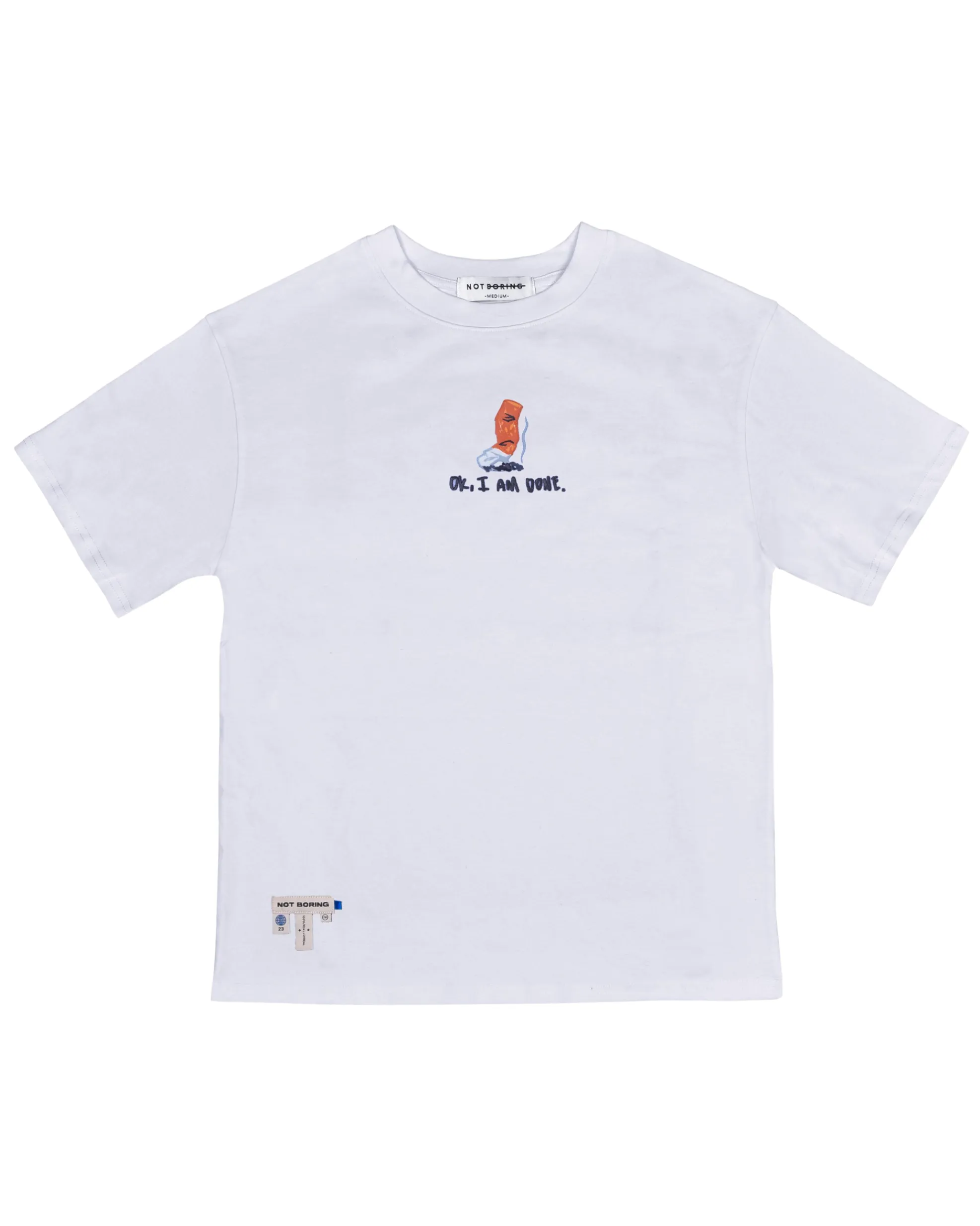 Part-time Penguin White T-shirt