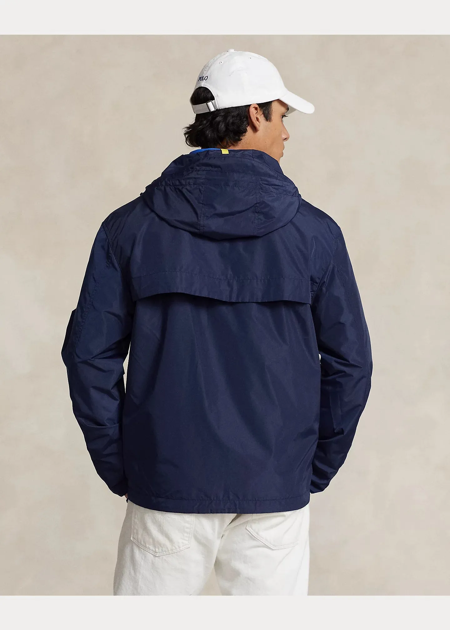 Ralph Lauren Lightweight Water-Repellent Hooded Jacket | Newport Navy
