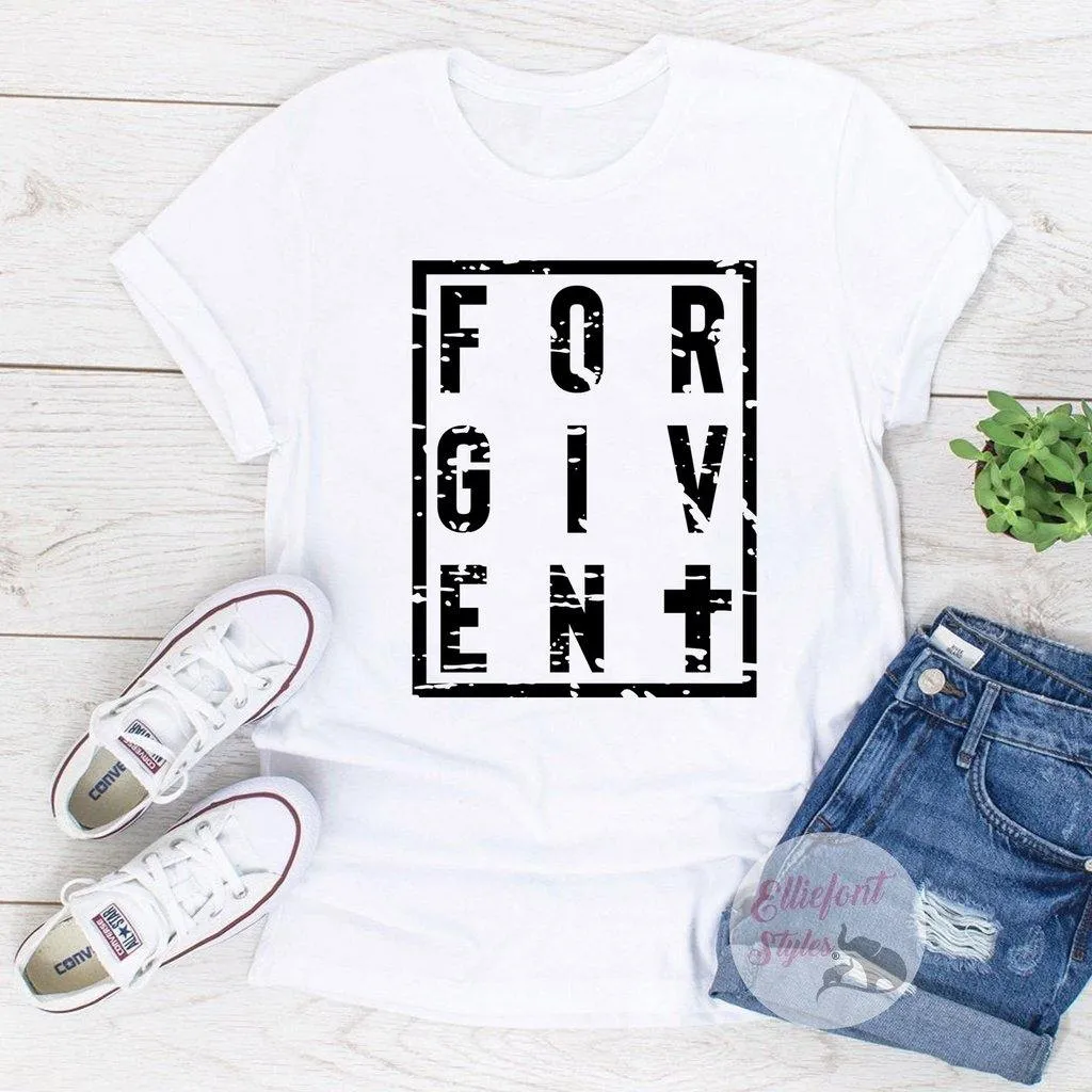 Religious Shirts Forgiven Christian Shirt