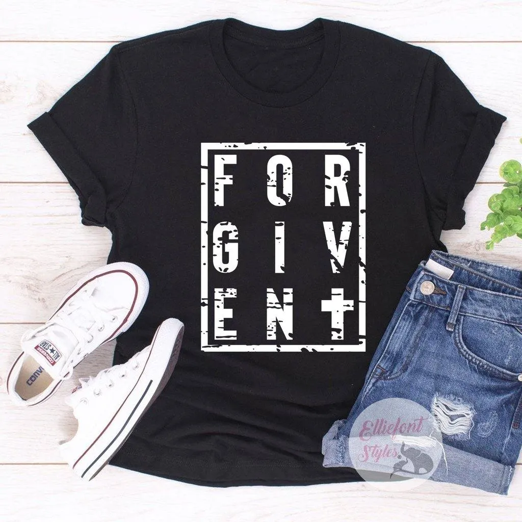 Religious Shirts Forgiven Christian Shirt