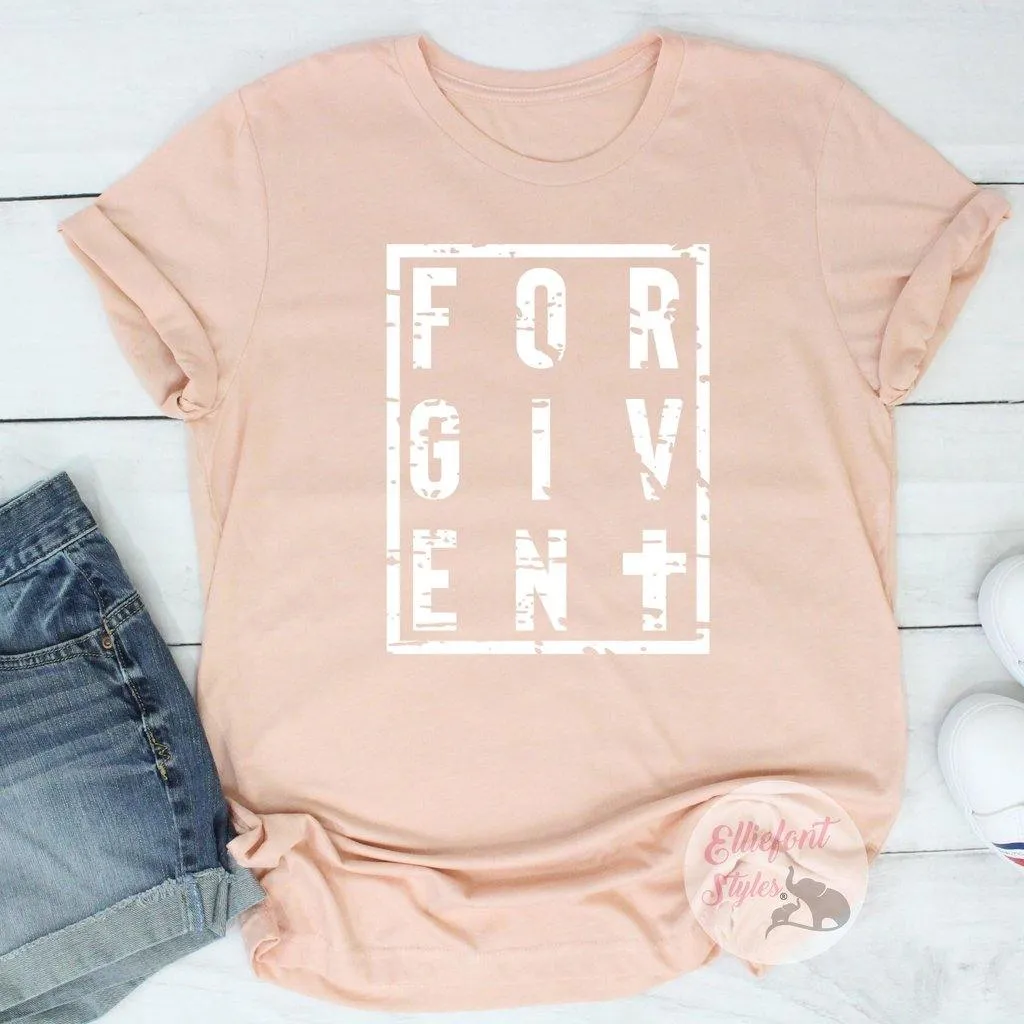 Religious Shirts Forgiven Christian Shirt