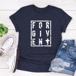 Religious Shirts Forgiven Christian Shirt
