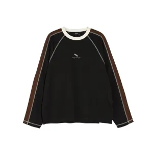 Retro Sewing LS T-Shirt Charcoal