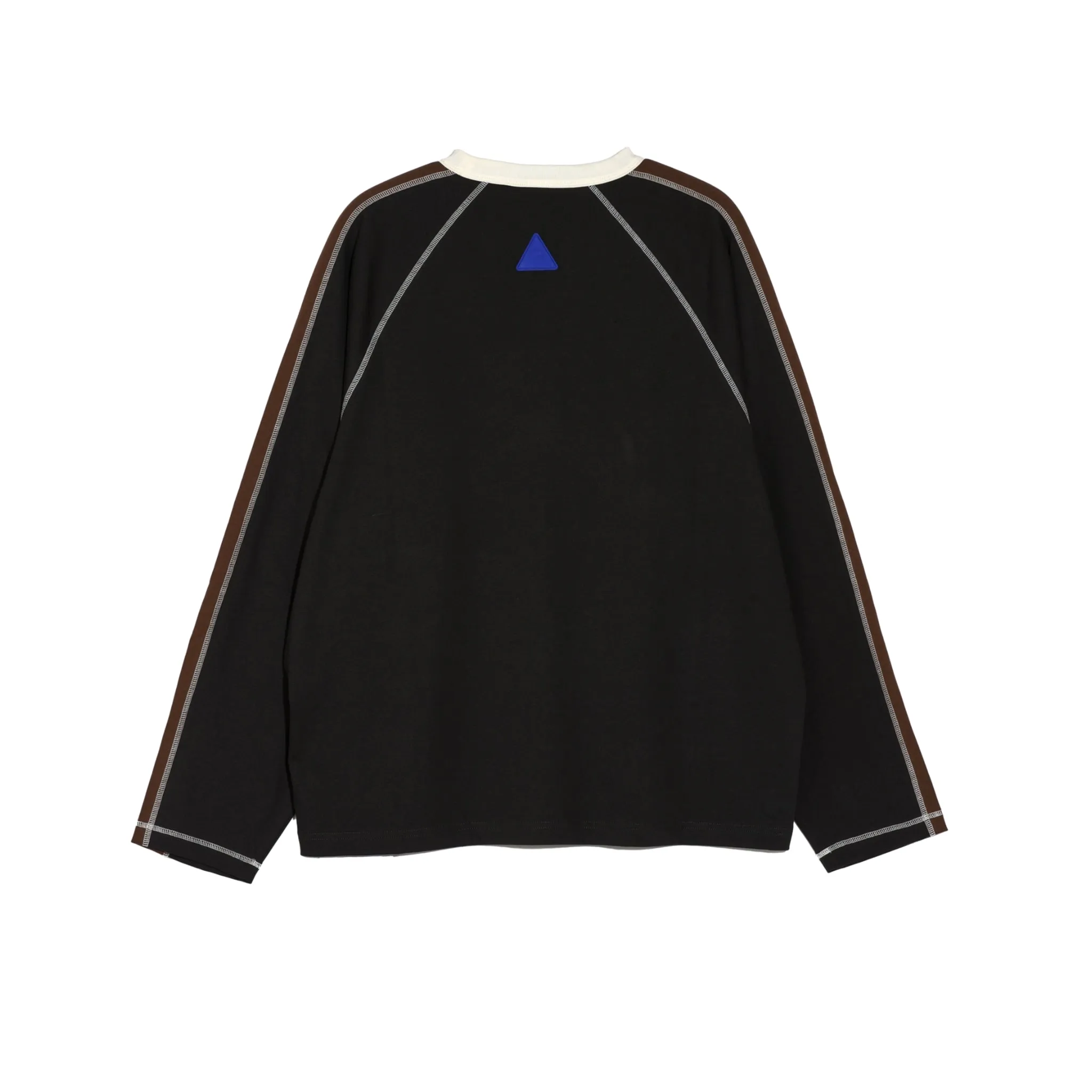 Retro Sewing LS T-Shirt Charcoal