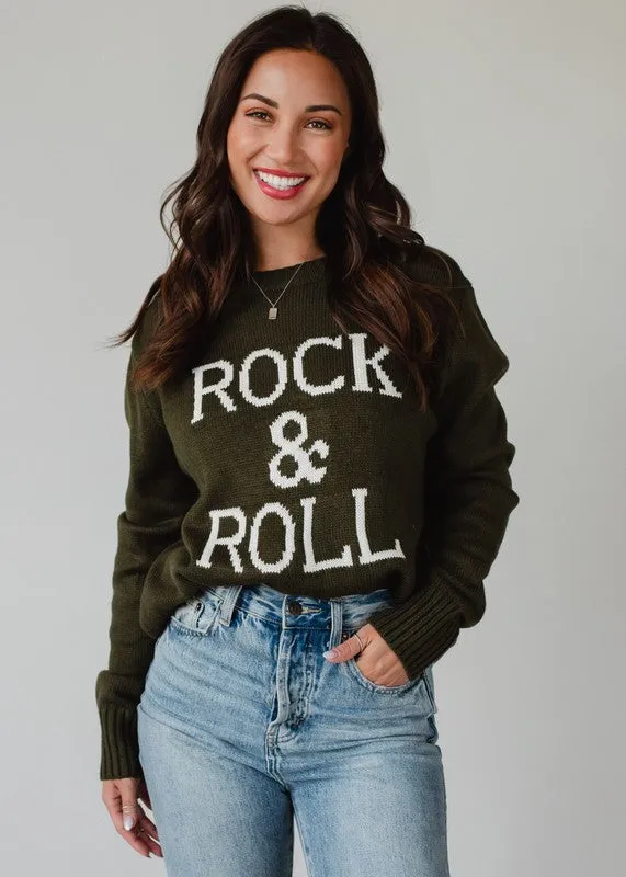 Rock & Roll Knit Sweater