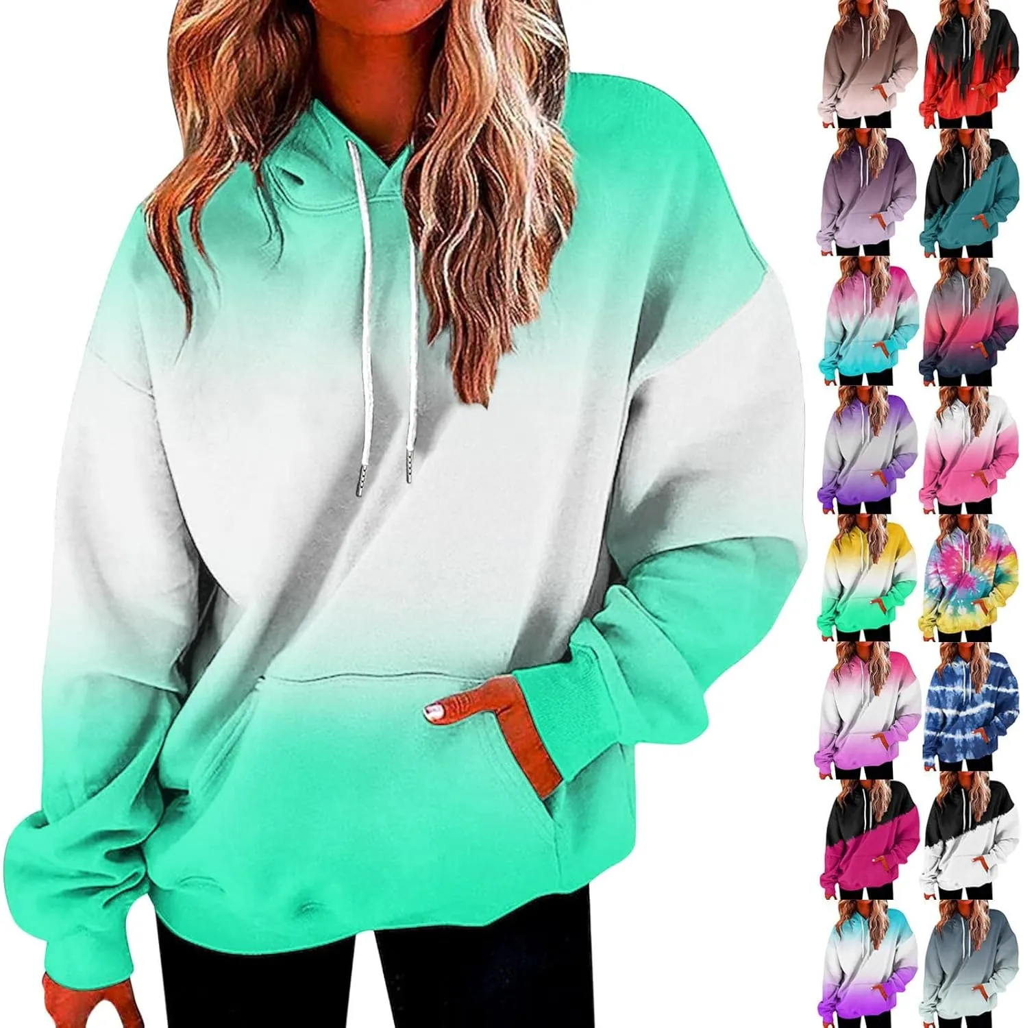 SHAOBGE Cyber Of Monday 2023 Ladies Purple Sweatshirt Lady Tunic Top Blouse American Hoodies For Women Deals Of The Day Of Today