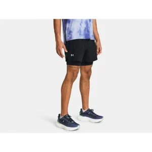 Under Armour Mens Launch 2-in-1 5” Shorts Black
