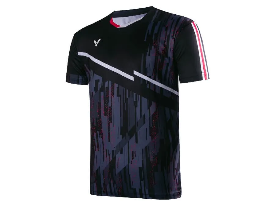 Victor T-40010C Black/Navy/Red T-shirt