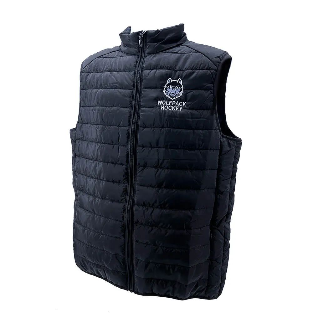 Wolfpack Hockey Men's Packable Puffer Vest