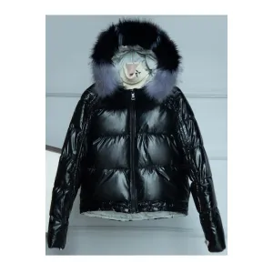 Women Bright Warm Cotton Padded Winter Jacket - WJC23639