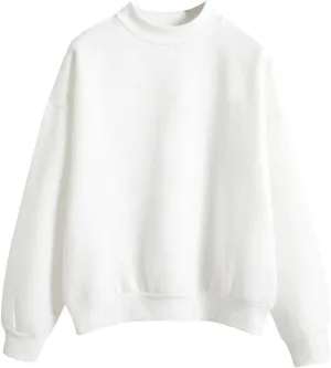 Women Long Sleeve Lightweight Sweatshirts Round Neck Plus Size Pullover Oversized Fashion Womens Hoodies