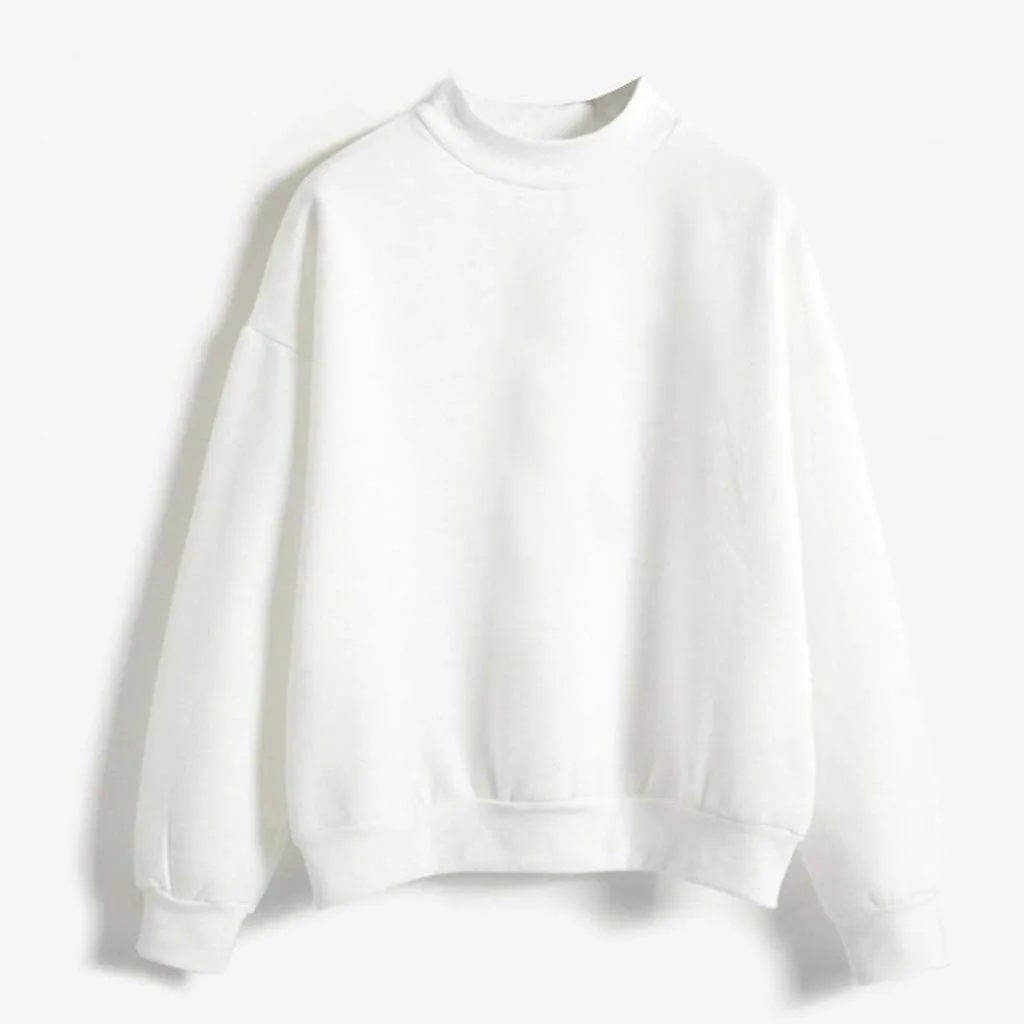 Women Long Sleeve Lightweight Sweatshirts Round Neck Plus Size Pullover Oversized Fashion Womens Hoodies
