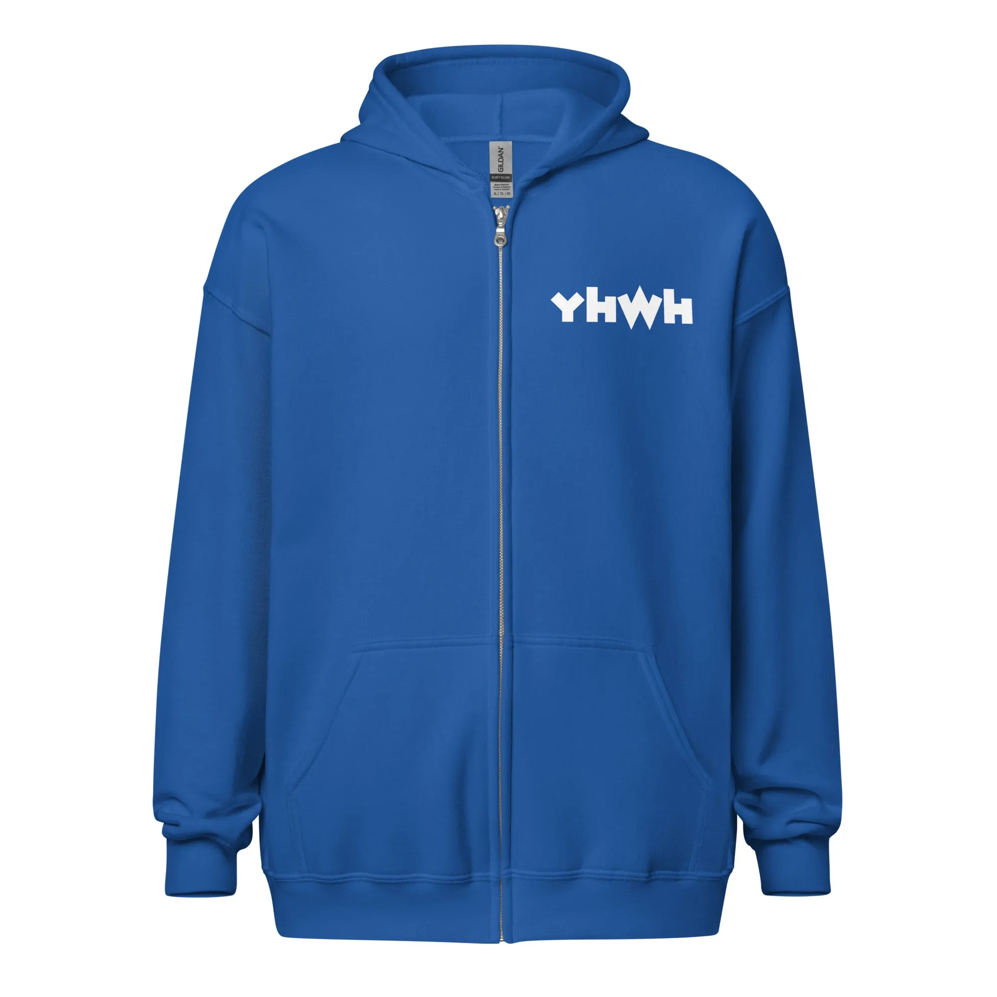 YHWH/God Sed Liv Unisex Full-Zip Hoodie