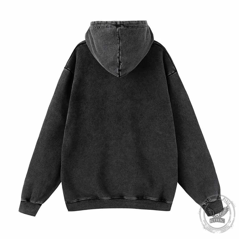 You My Friend Should Been Swallowed Vintage Washed Hoodie