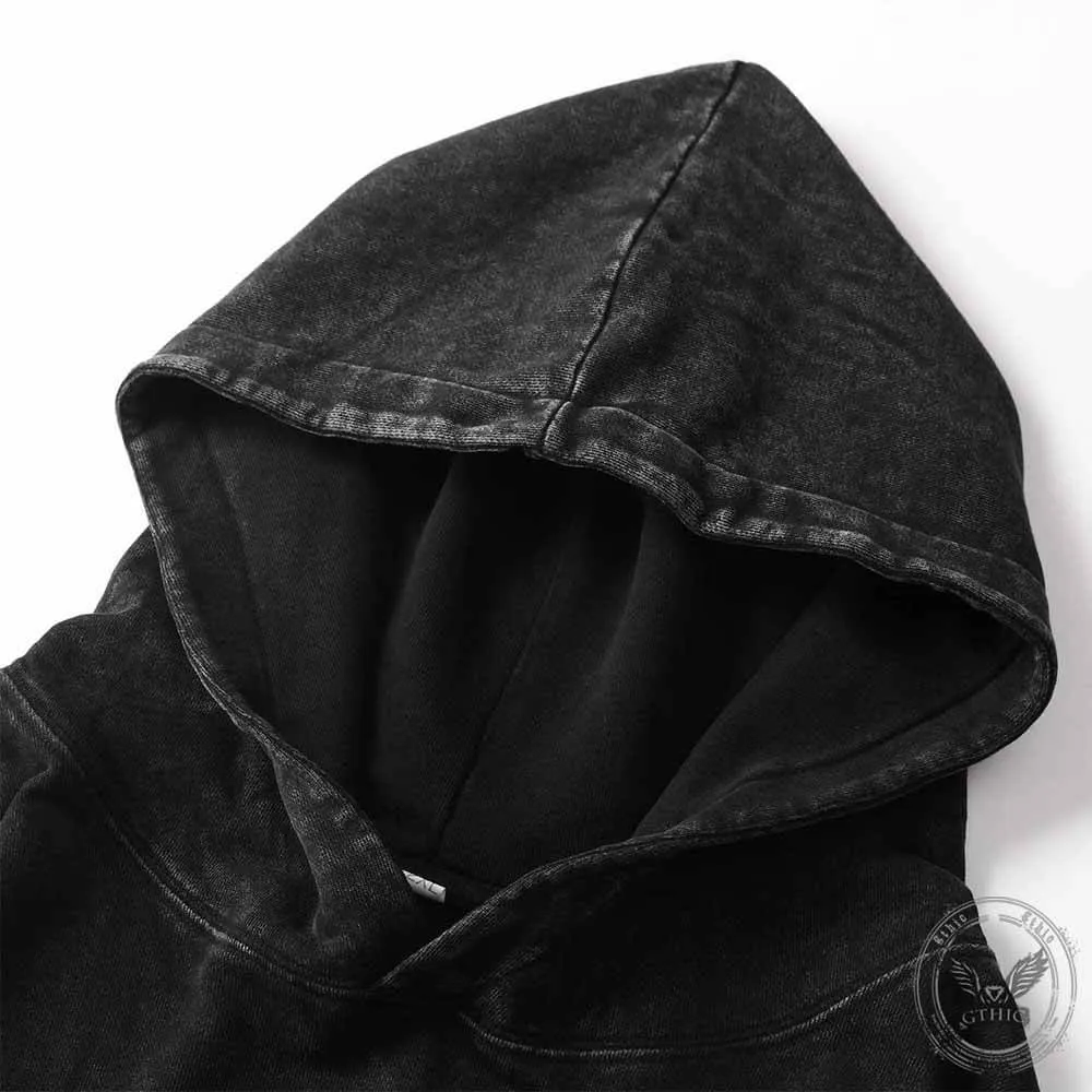You My Friend Should Been Swallowed Vintage Washed Hoodie