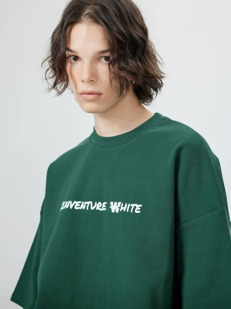Zenventure White Loose Fit Short Sleeve - Unisex