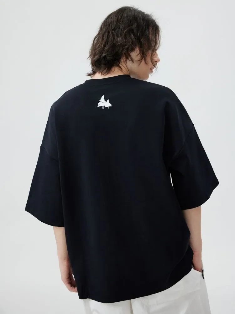 Zenventure White Loose Fit Short Sleeve - Unisex